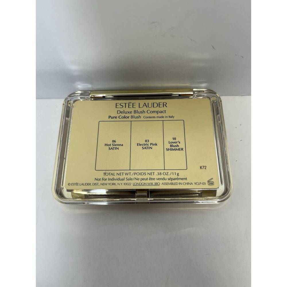 Estee Lauder Michael Kors Deluxe Blush Compact Purr Color 06 03 10 NEW No Box - Picture 3 of 4